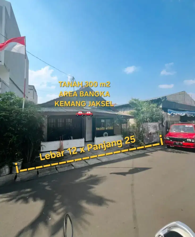 TANAH LAHAN SANGAT STRATEGIS AREA BANGKA KEMANG MAMPANG PRAPATAN