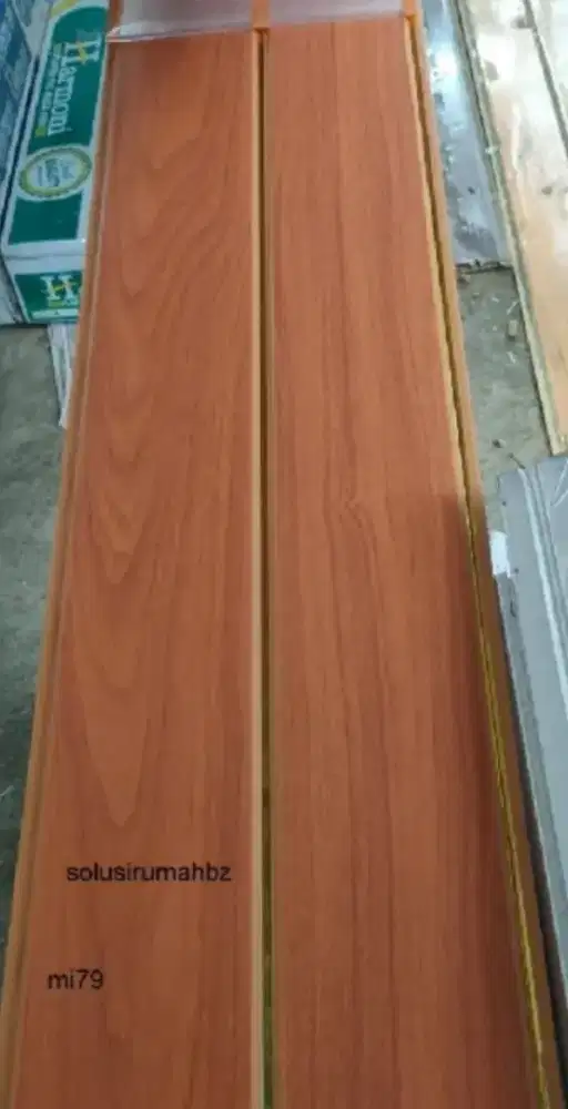 Pvc plafon motif coklat kayu