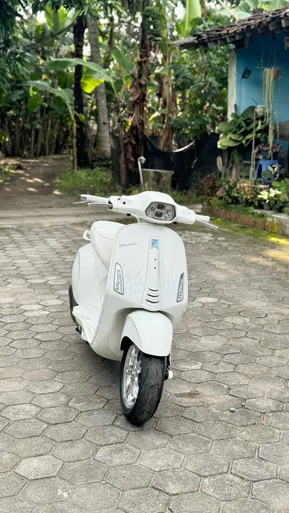 Vespa justin bieber 2022 plat AB sleman