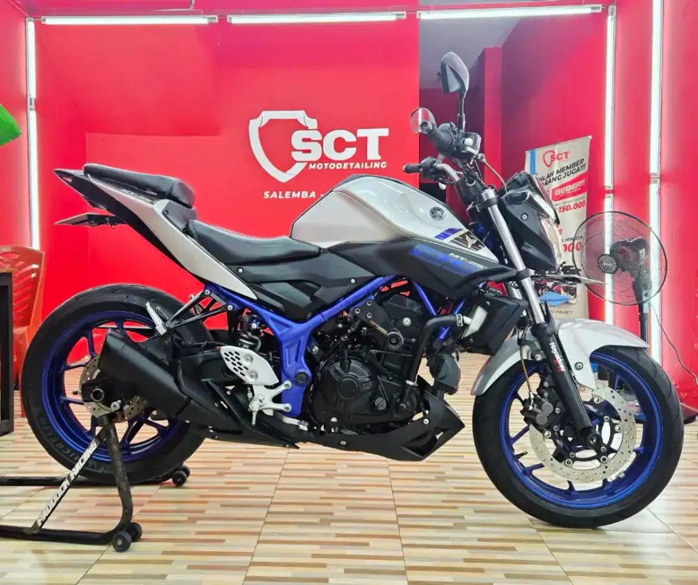 JualCpt90%LikeNew KM20Rb PjkOkt26 YAMAHA MT25 2015 MT 25 SILVER