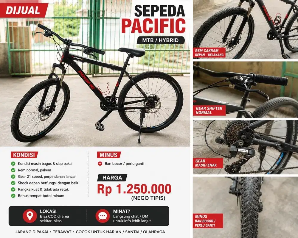 Pacific MTB/Hibryd