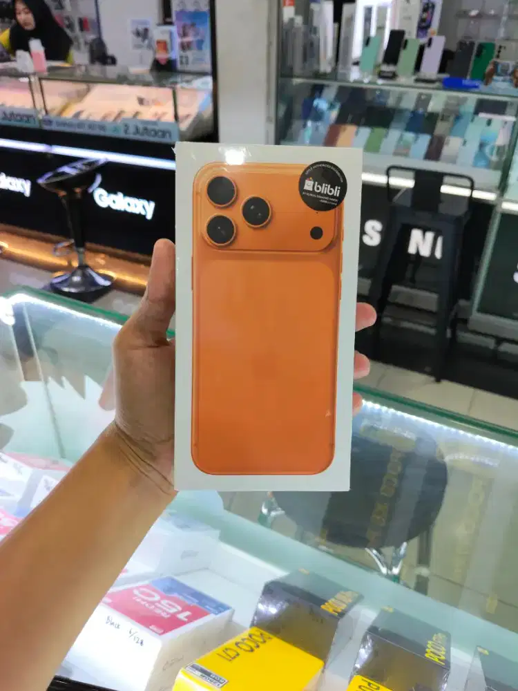 iPhone 17 Pro Max 256GB Baru Segel Garansi Resmi