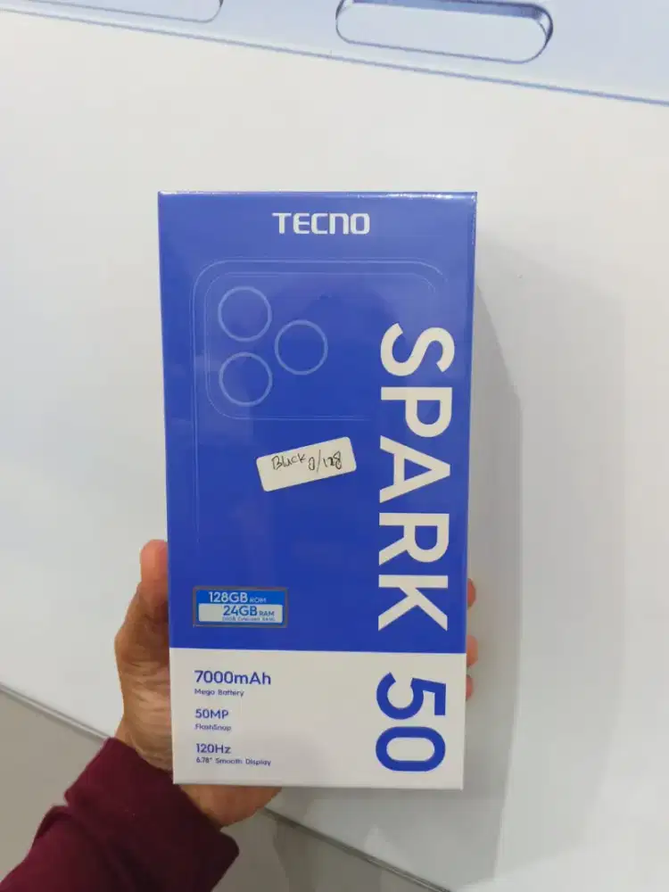Tecno Spark 50 4/128GB 6/128GB 8/128GB Garansi Resmi