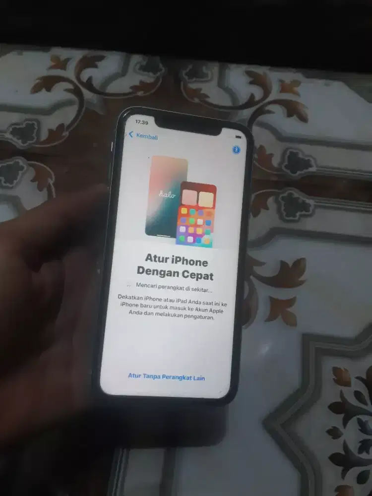 Iphone XR 64 GB mentok di icloud