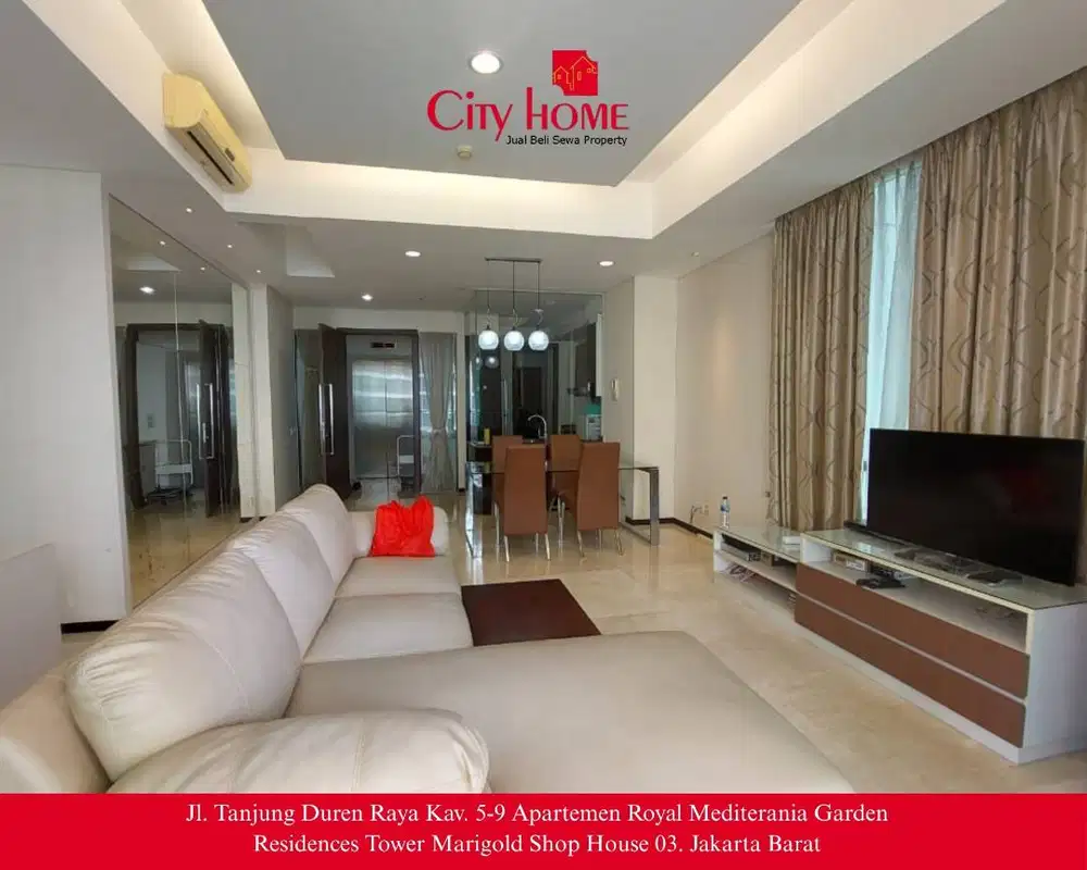 Dijual Apartemen Premium di Kemang Village - Tipe 2+1 BR Furnish