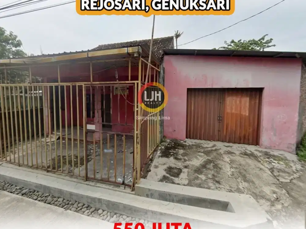 Rumah Hook Luas di Rejosari Genuk Semarang Dekat Jalan Raya