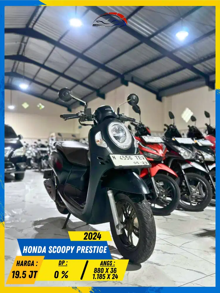 HONDA SCOOPY PRESTIGE 2024 MESIN AMAN POLL MASZEHH HIKMAH MOTOR KEPUH