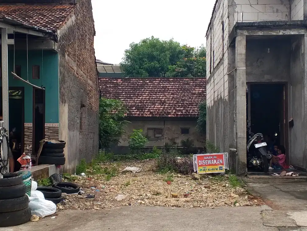 Disewakan tanah pinggir jalan raya gebog