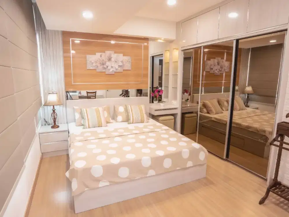 Disewakan Apartment Skandinavia 2BR Corner Full Furnished View Tangerang Kota