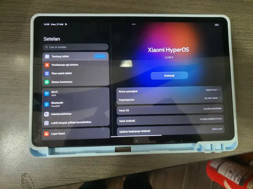 Tab redmi pada 2 4/128 gb baru 1 bulan