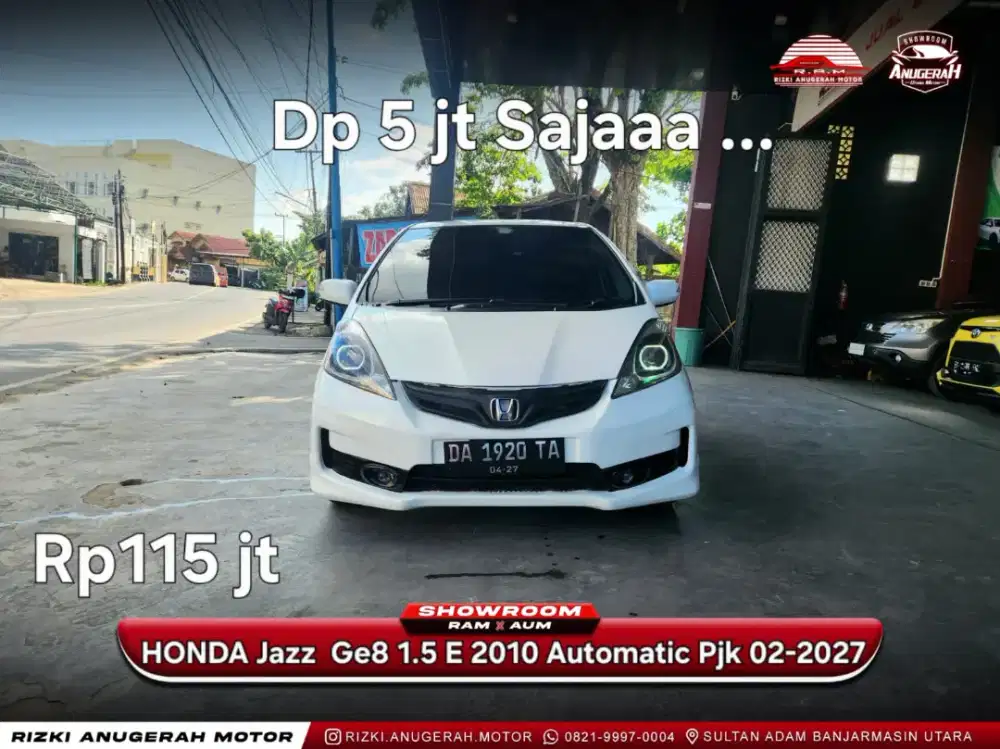 Dp ringan HONDA Jazz Ge8 1.5 E 2010 Automatic AT