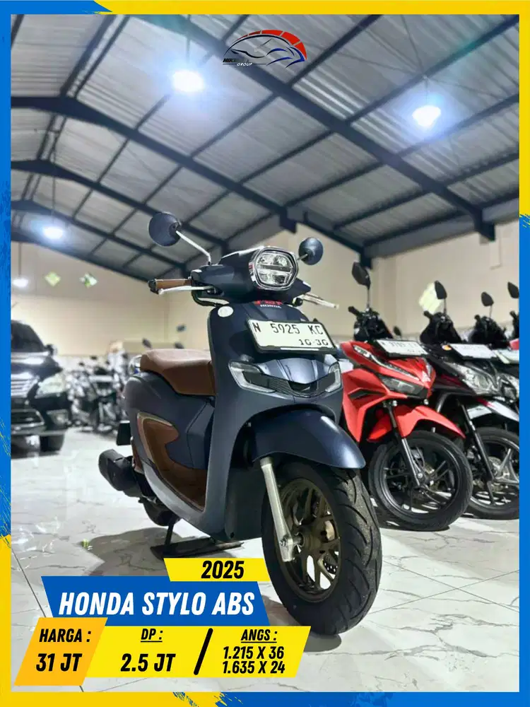 HONDA STYLO ABS 2025 LIKE NEW MASZEHH HIKMAH MOTOR KEPUH