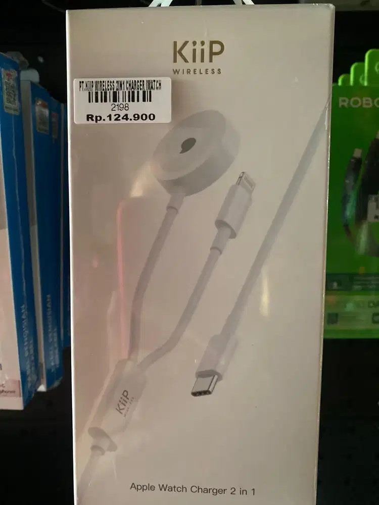 KIIP WIRELESS 2in1 CHARGER IWATCH