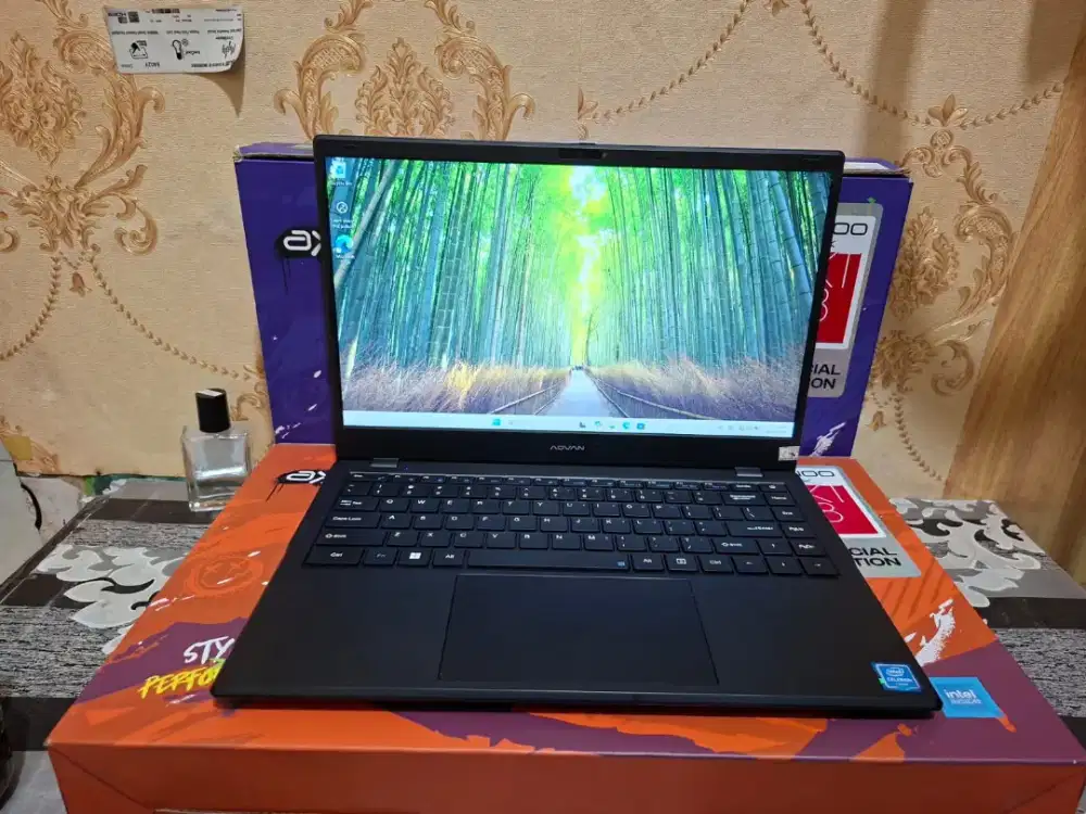 Laptop Advan Soulmate 1405 - Celeron N4020 - SSD 128GB -4GB -SIAP PAKE