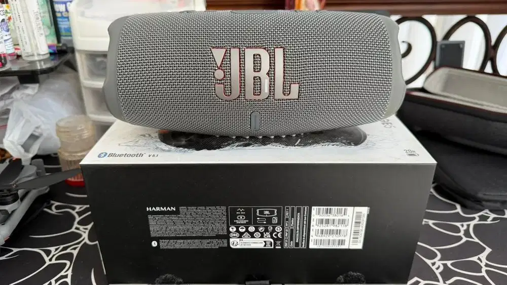jbl charge 5 grey garansi resmi