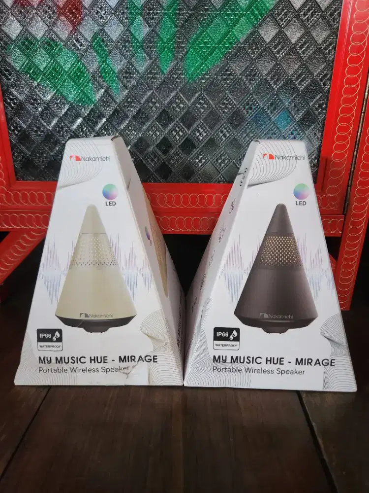 Speaker Nakamichi My Music Hue - Mirage Beige/Black Baru