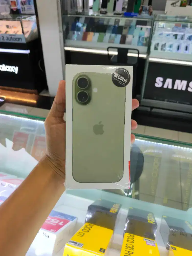 iPhone 17 256 Sage Baru Segel Garansi Resmi