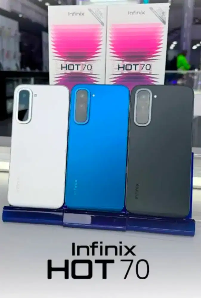 Infinix Hot 70 nfc baru garansi resmi bisa tt bisa kredit bisa cod