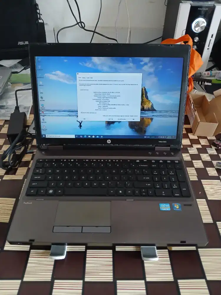 Laptop Hp Probook 6560B ,Intel.Core i5 ,Ssd 256Gb ,Layar Besar 15,6 Ic
