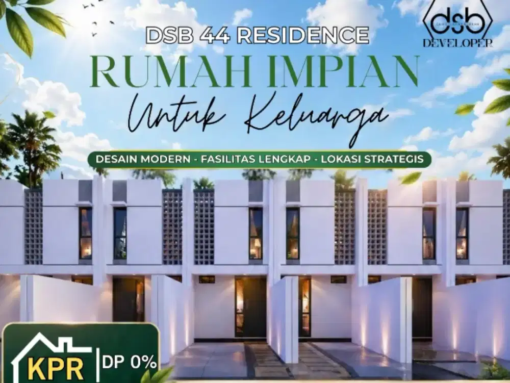 RUMAH BARU 2 LANTAI - BISA KPR DP 0% DI BAMBU APUS JAKARTA TIMUR