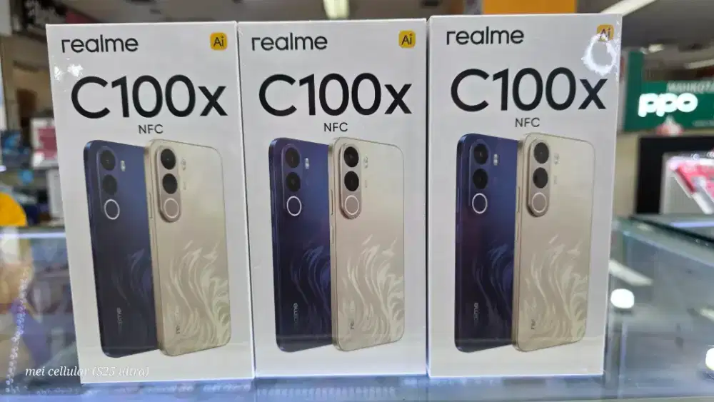 Realme C100x 6/128 & 6/256 baru garansi resmi bisa tt bisa kredit