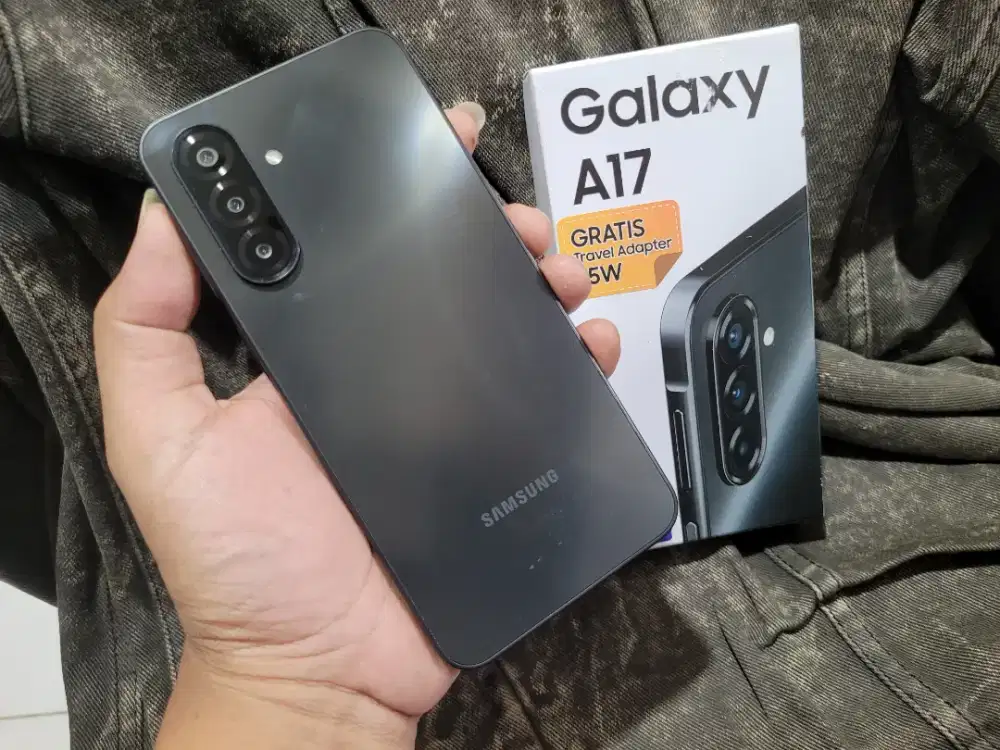Samsung A17 4G ram 8/128gb mulus fullset nominus