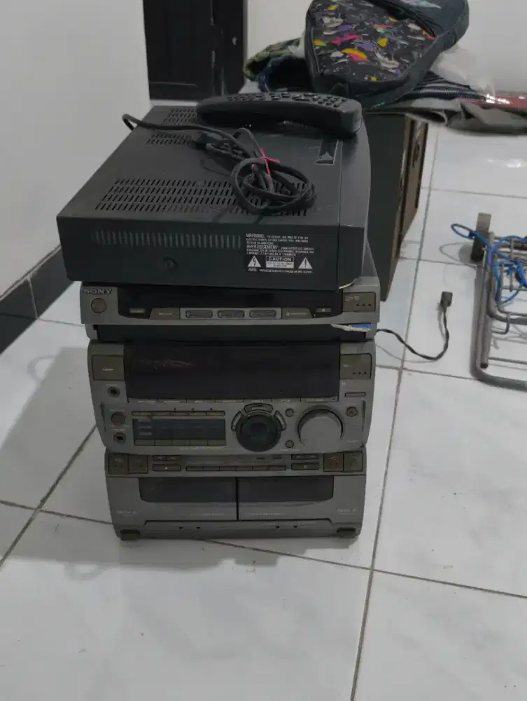 Tape Deck Vintage + Speaker Original