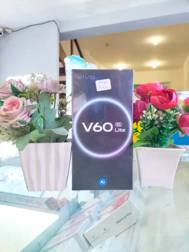 Vivo V60 Lite 5G 8+8/256Gb Resmi Segelbox Harga Termurah
