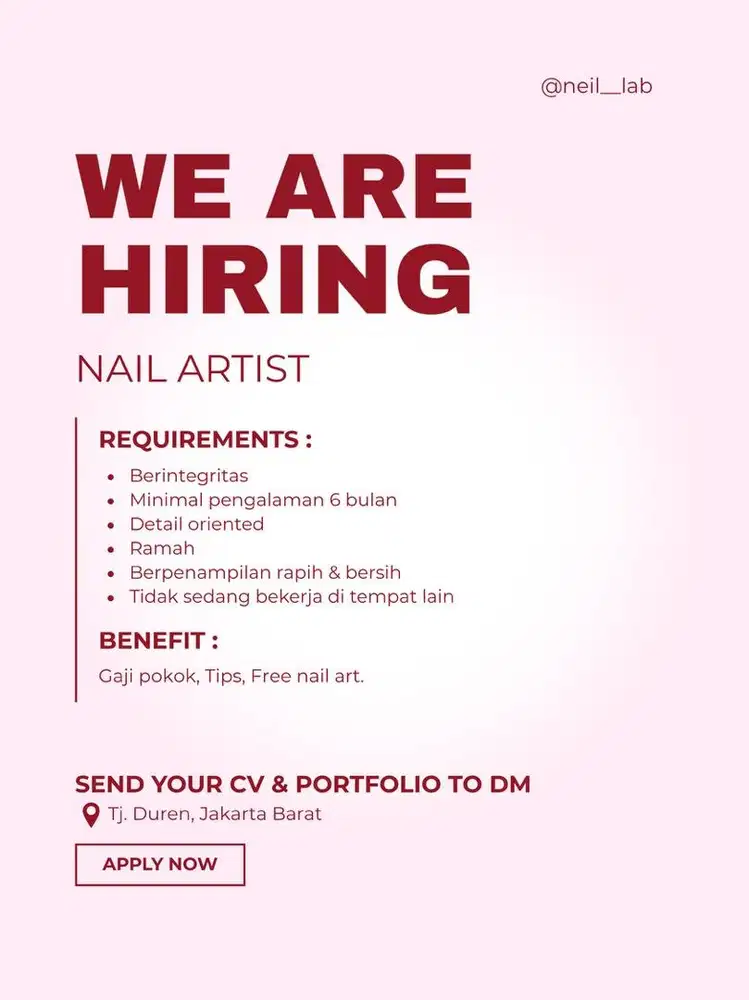 NAILIST JAKARTA BARAT