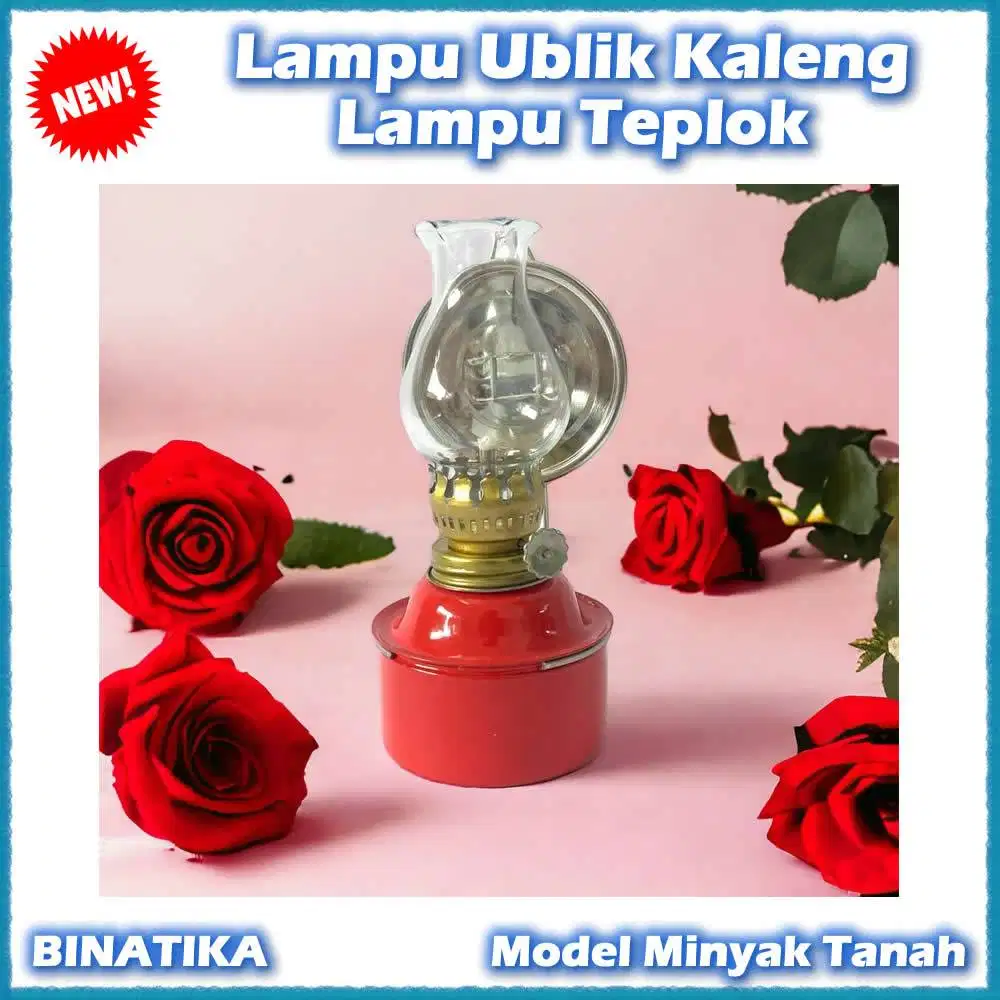Lampu Ublik Kaleng Lampu Teplok Minyak Tanah & Solar by BINATIKA