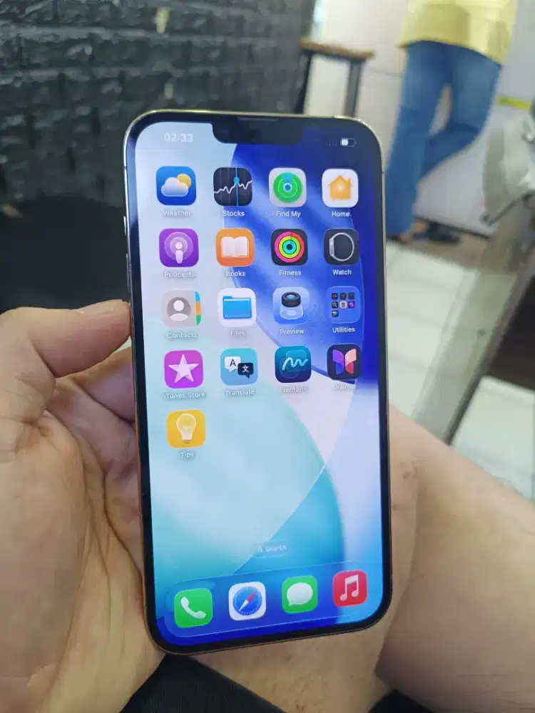 iPhone 13 ProMax 256gb inter sinyal aman batangan mulus murah !!
