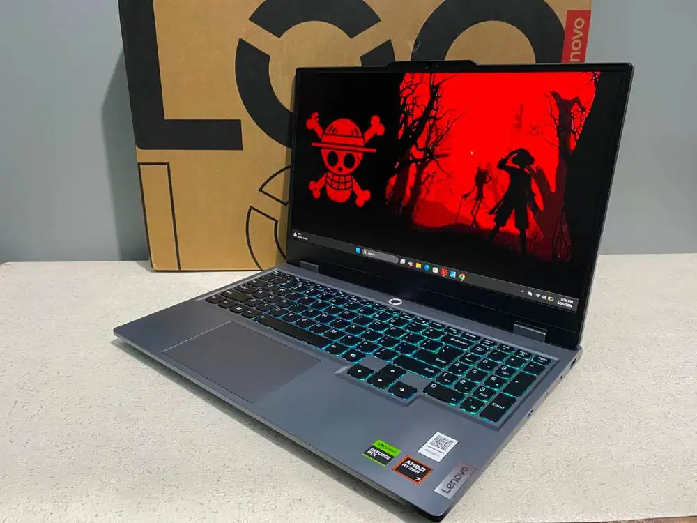 LENOVO LOQ 15AHP9 RTX 4050 — Ryzen 7-8845HS Gaming & Editing Garansi P