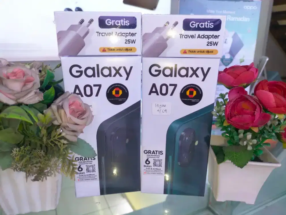 Samsung A07 4+4/64gb Resmi Segel Termurah