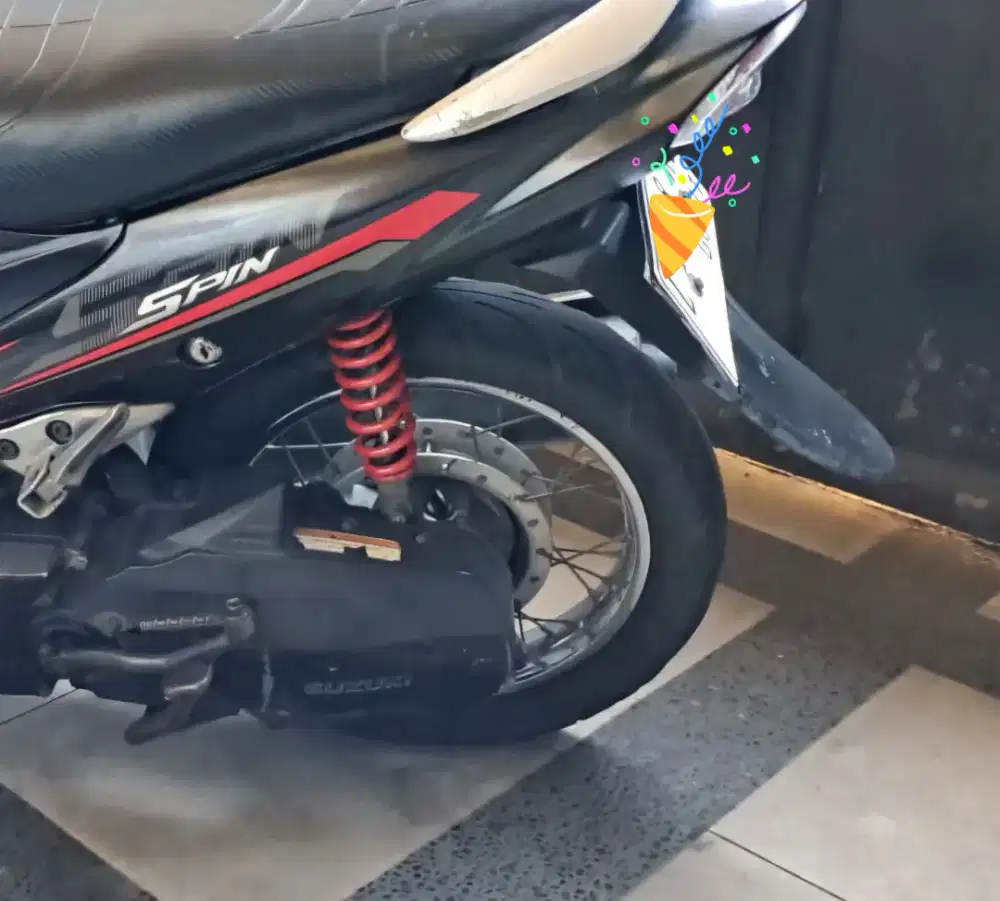Velg Belakang suzuki spin 125 original plus ban