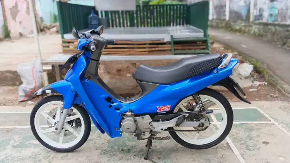 Shogun110 atasnama pribadi B depok SS lengkap pajak hidup plat panjang