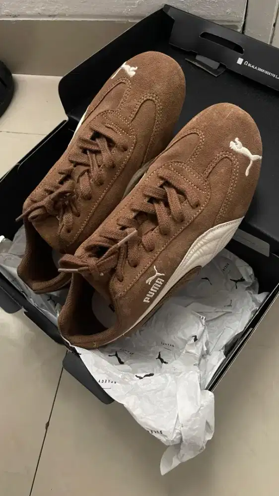 Puma speedcat brown