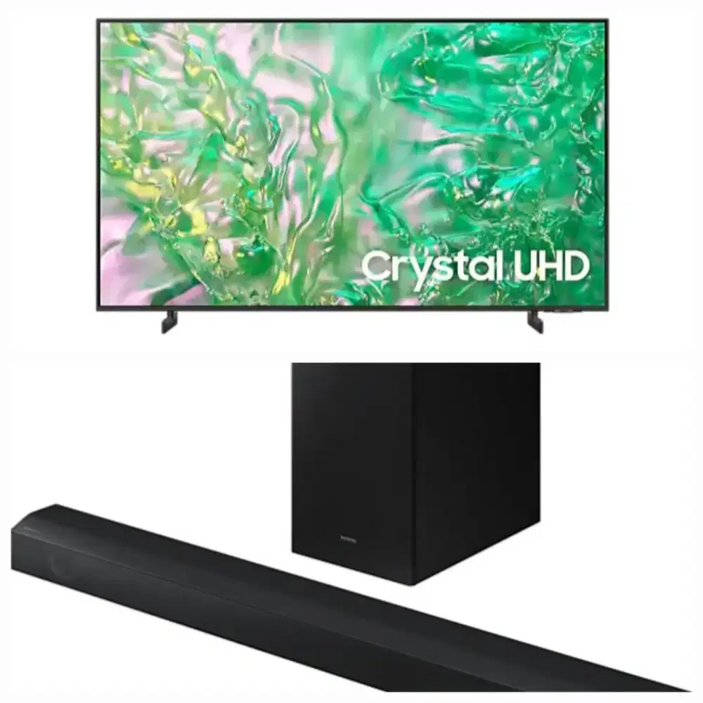 Samsung 43 4K Smart TV + Soundbar
