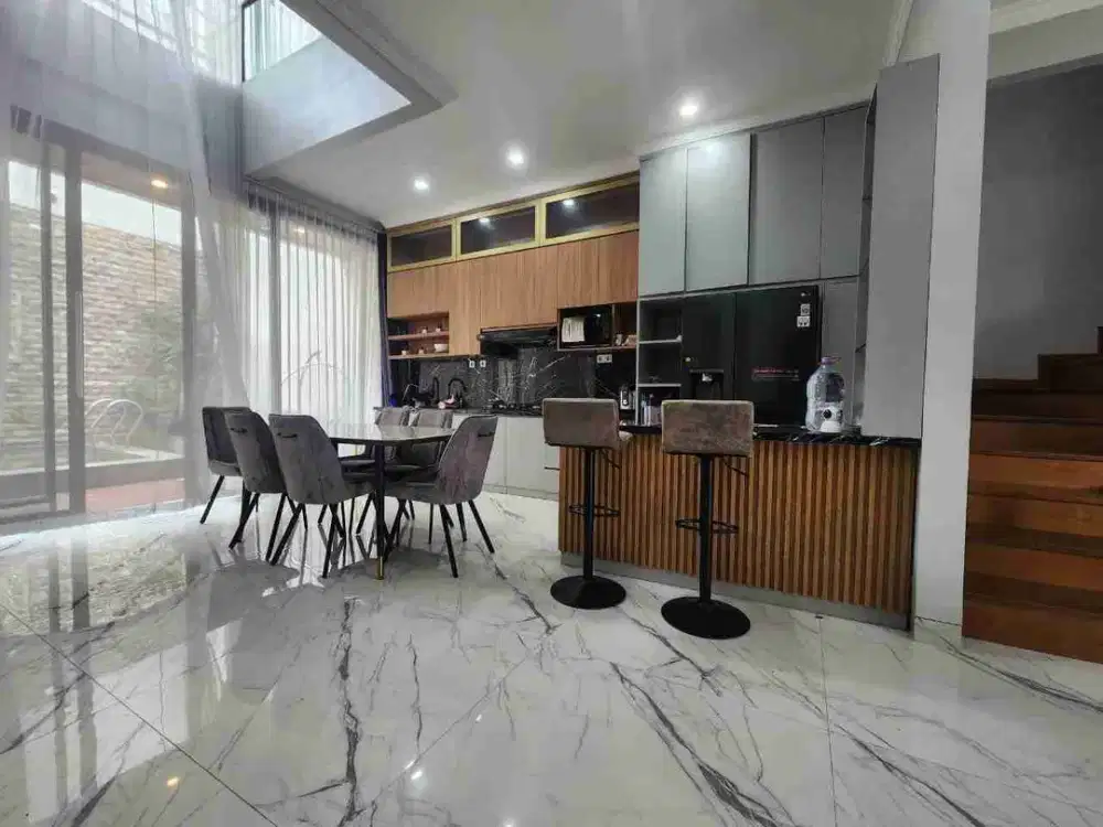 MEWAH, FULL FURNISHED, ADA PRIVATE POOL, Prima Harapan Summarecon