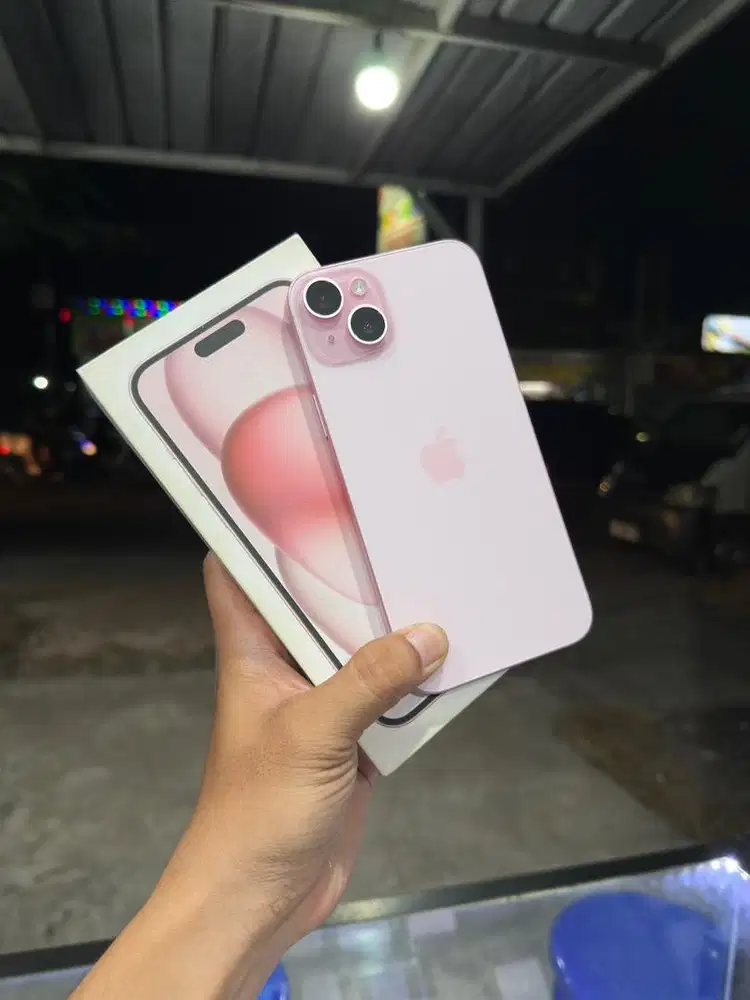 Iphone 15 Plus 128gb IBox Resmi BH 82% Lengkap Normal