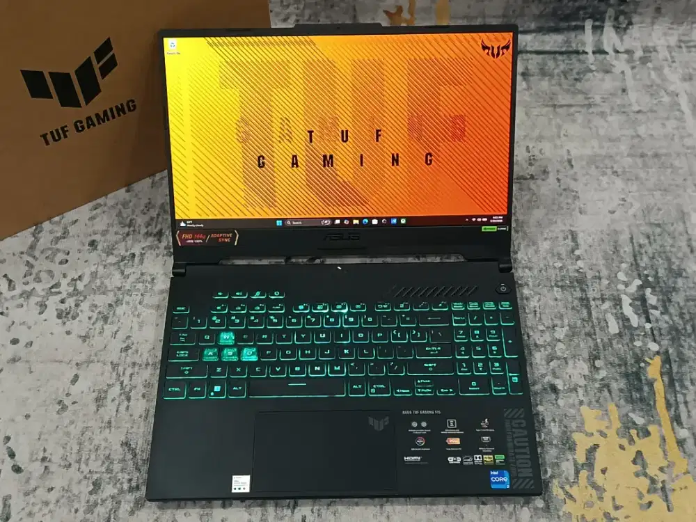 Asus TUF F15 Core i7-12700H 16GB 512GB RTX 4060 8GB 140W FHD 144Hz RGB