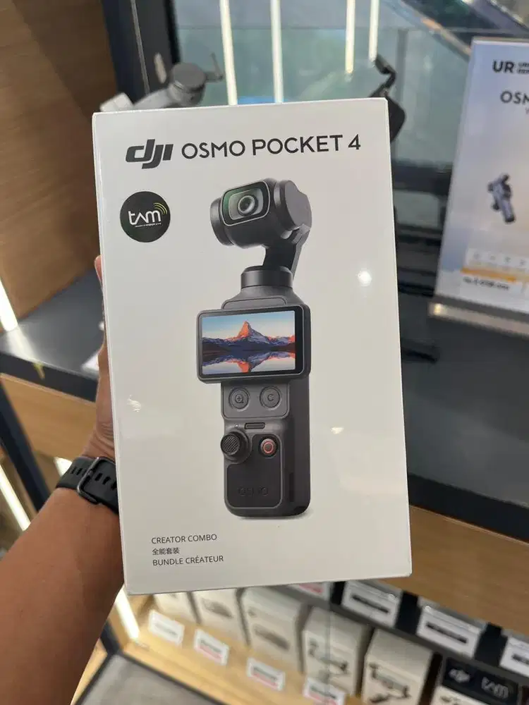 NEW ARRIVAL !! DJI POCKET 4 CREATOR COMBO NEW SEGEL RESMI OFFICIAL STO