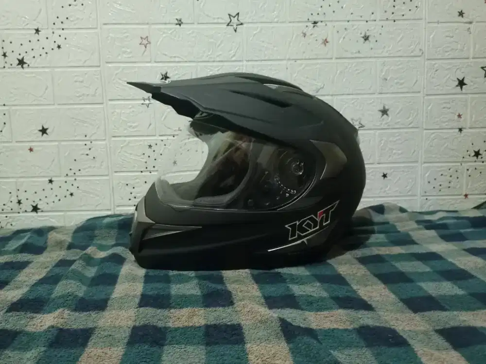 Helm Kyt Enduro double visor Size M