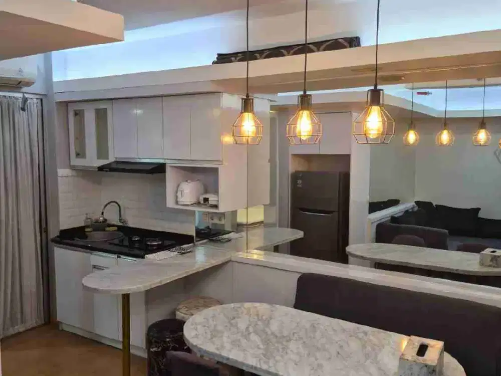 apartemen bassura 2 br furnished renovasi