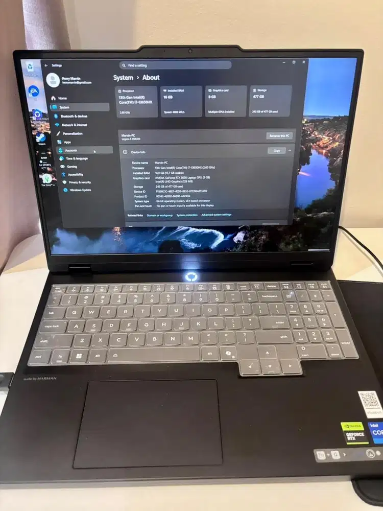 Lenovo Legion 5 15IRX10 i7