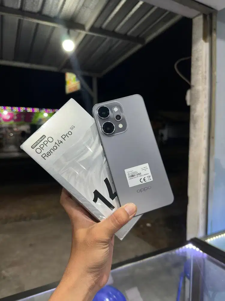 Oppo Reno 14 Pro 5G 12/512gb Second Lengkao Normal