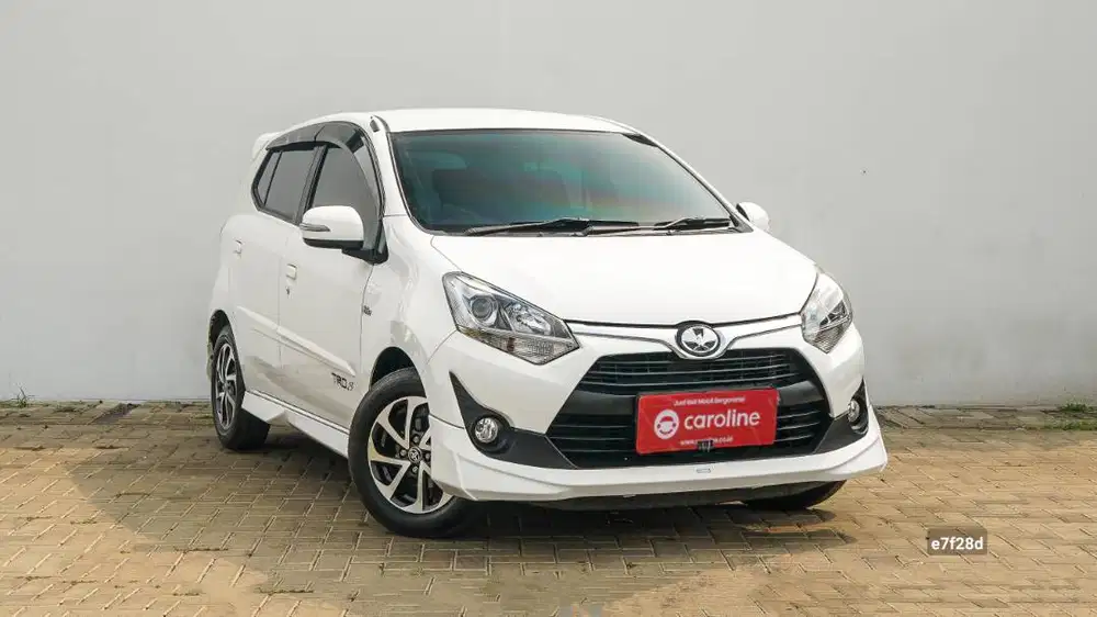 TOYOTA AGYA G TRD 1.2 MT 2018 PUTIH