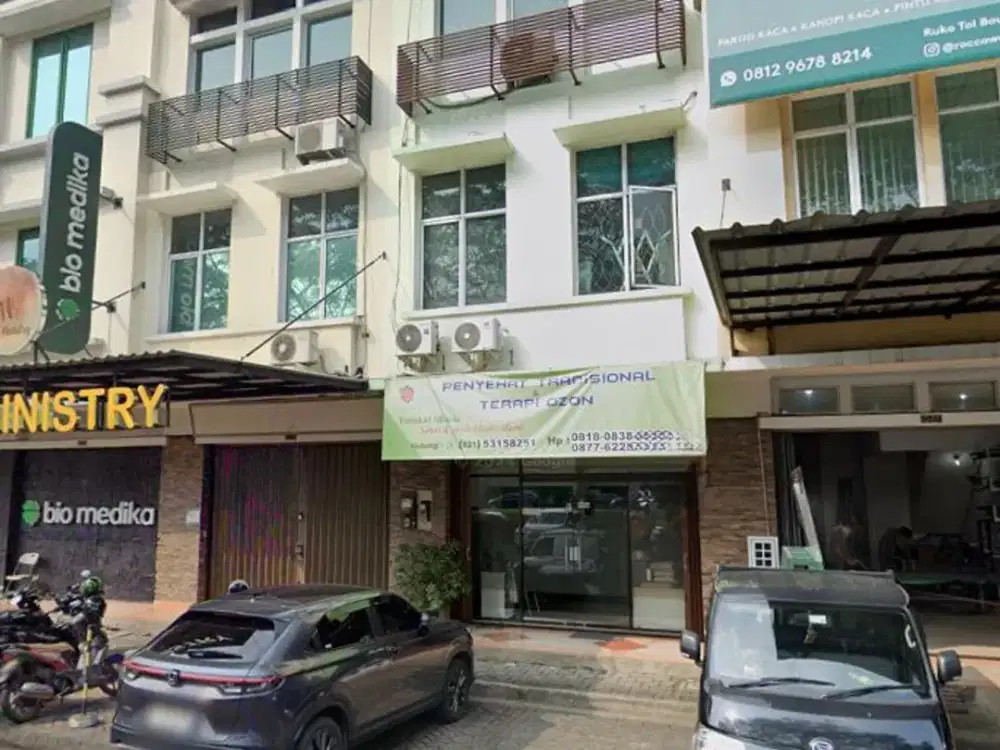 Dijual Ruko 3 Lantai Hadap Jalan Raya di Kawasan BSD Ramai 24 Jam Harga di Bawah Pasaran