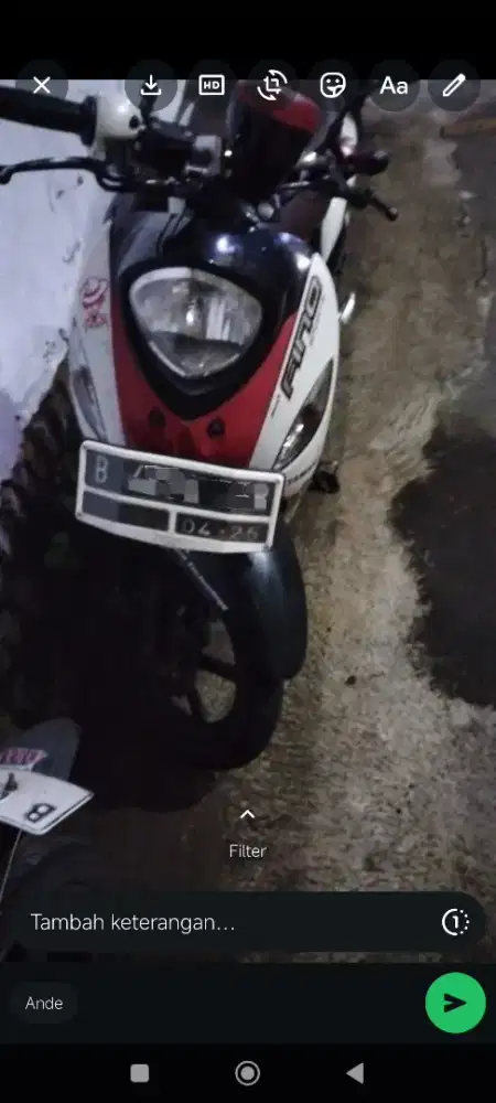 Bismillah yamaha  fino 2015