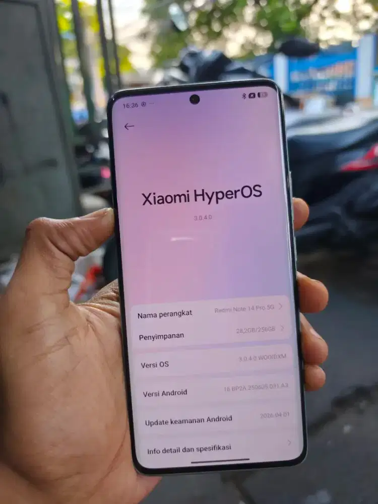 redmi note 14 pro 5g. 8/256 nominus.