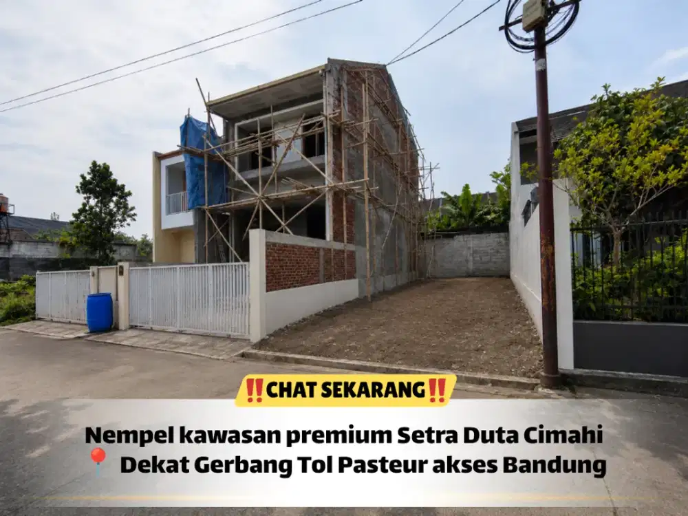Tanah Cimahi Harga 400 Jutaan Dekat Setra Duta